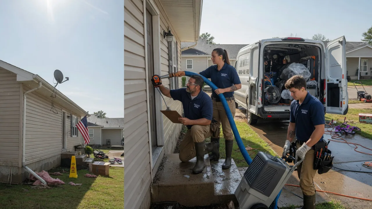 Ceiling Water Damage Restoration in Montesano, WA near me